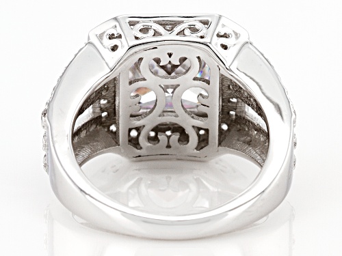 Bella Luce ® 10.03ctw Rhodium Over Sterling Silver Ring - Size 7