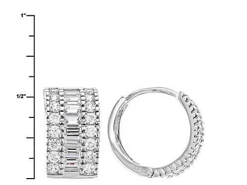 Bella Luce ® 1.92ctw Rhodium Over Sterling Silver Earrings