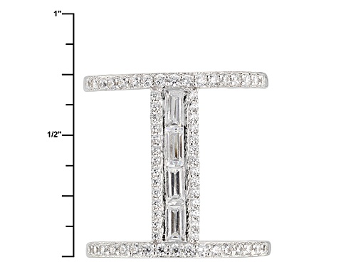 Bella Luce ® 2.90ctw Rhodium Over Sterling Silver Ring - Size 6