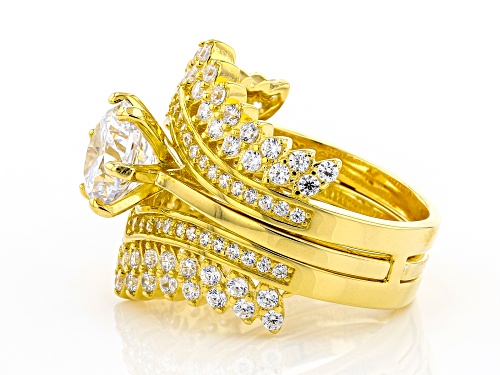 Bella Luce ® 5.35ctw Eterno ™ Yellow Ring With Guard - Size 11