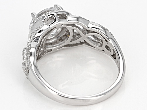 Bella Luce® 11.29ctw Rhodium Over Sterling Silver Ring and Earrings
