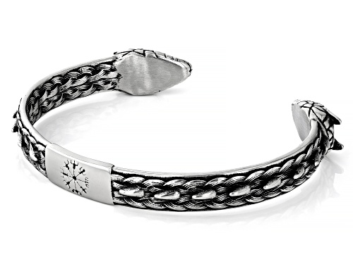 Artisan Collection of Ireland™ Stainless Steel Viking Dragon Cuff Bracelet