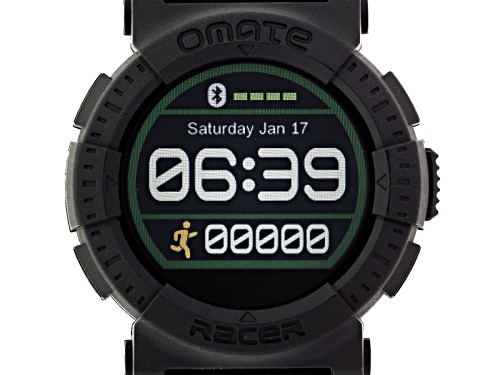 Omate® Racer Black Rubber Smart Watch