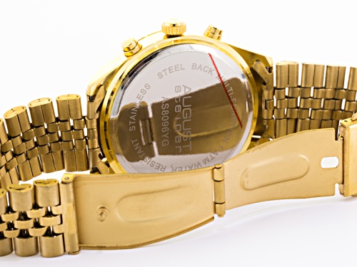 His & Hers Gold Tone Watch Set Of 2