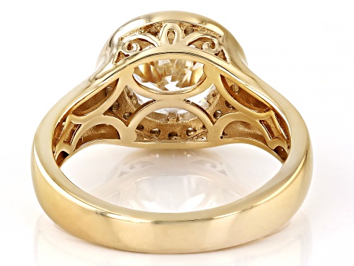 Lisa Mason For Bella Luce® 3.75ctw White Diamond Simulant Eterno™ Yellow Perfect Cut Ring - Size 8