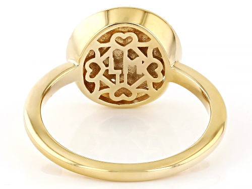Lisa Mason For Bella Luce® 0.52ctw Diamond Simulant Eterno™ Yellow And Black Enamel Celestial Ring - Size 7