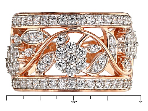 Michael O' Connor For Bella Luce®2.40ctw Diamond Simulant Eterno™ Rose Ring (1.34ctw Dew) - Size 7