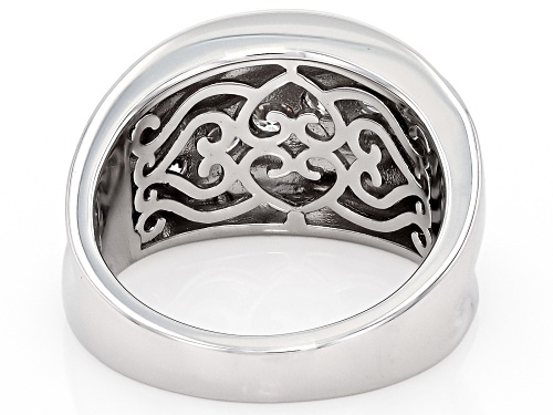 MOISSANITE FIRE® 0.60CTW DEW ROUND BRILLIANT PLATINEVE® RING - Size 6