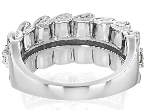 MOISSANITE FIRE® 0.96CTW DEW PLATINEVE® RING - Size 8