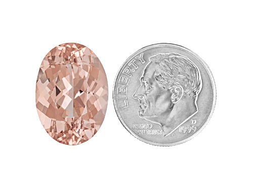 Morganite min 11.71ct 18x12.7mm Oval