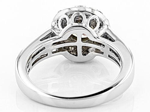 Moissanite Fire® 1.44ctw Diamond Equivalent Weight Round Platineve™ Ring - Size 12