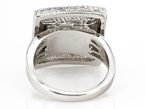 1928 Jewelry® Silver-Tone Statement Ring - Size 7