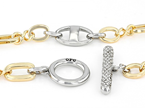 Off Park® Collection, Crystal Two-Tone Necklace Or Wrap Bracelet
