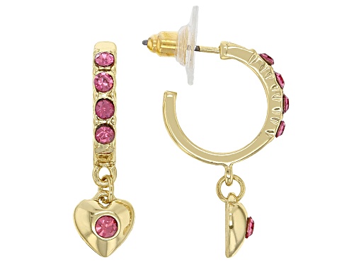 Off Park® Collection, Multi-Color Crystal Gold Tone Set of 6 Earrings