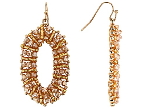Off Park® Collection, Multi-Color Beaded Gold Tone Set of 3  Earrings