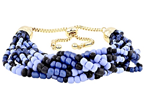 Off Park® Collection, Seed Bead Gold Tone Set of 3 Bolo Bracelet
