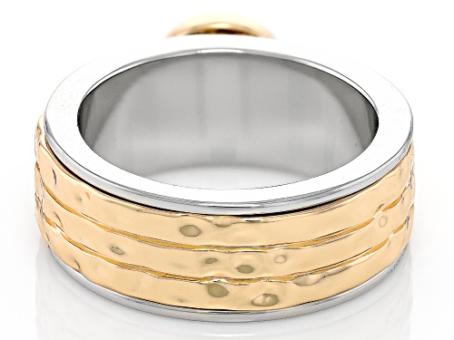 Off Park® Collection Pearl Simulant Two-Tone Ring - Size 7