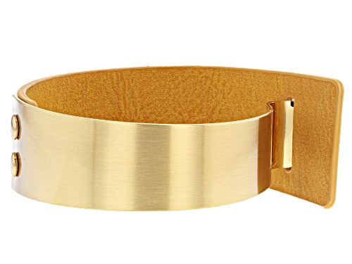 Off Park® Collection Gold Tone And Faux Leather Bracelet Set Of Two