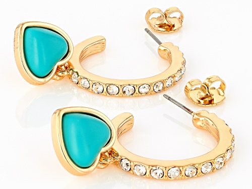 Off Park® Collection Multi-Color Crystal With Acrylic Gold Tone Earring Set of 3