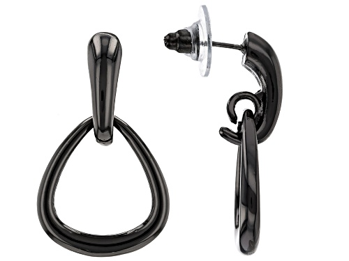 Off Park® Collection Gold Tone, Silver Tone & Hematine Tone Dangle Earrings Set of 3