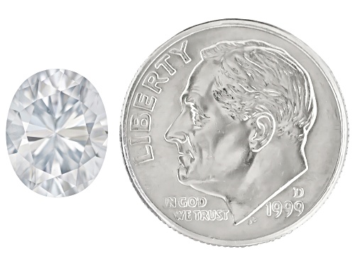 Moissanite diamond equivalent 2.40ct 10x8mm oval