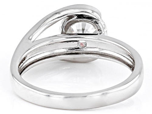 Pre-Owned MOISSANITE FIRE® 1.50CT DEW ROUND PLATINEVE® RING - Size 6