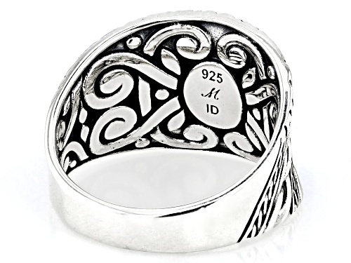 Pre-Owned Artisan Collection of Bali™ Sterling Silver Textured Ring - Size 6