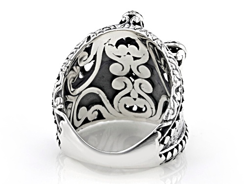 Pre-Owned Artisan Collection of Bali™ Sterling Silver Statement Cross Ring - Size 6