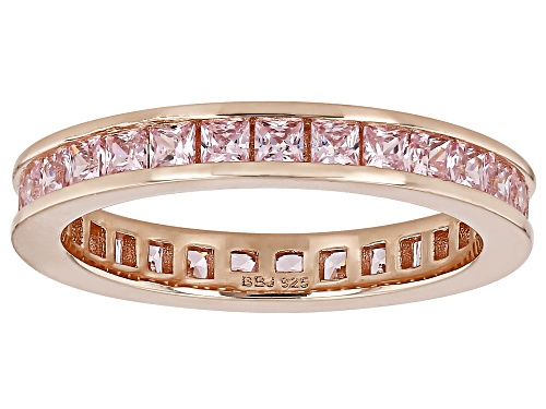 Pre-Owned Bella Luce® 6.56ctw Pink Diamond Simulants Eterno™ Rose Ring Set(3.97ctw DEW) - Size 6