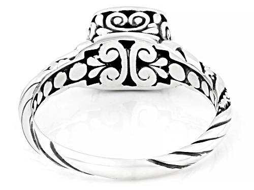 Pre-Owned Artisan Collection of Bali™ Sterling Silver & 18K Yellow Accents Gold Ring - Size 10
