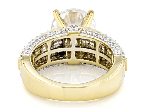Pre-Owned Bella Luce® 8.35ctw White Diamond Simulant Eterno™ Yellow Ring(5.06ctw DEW) - Size 7