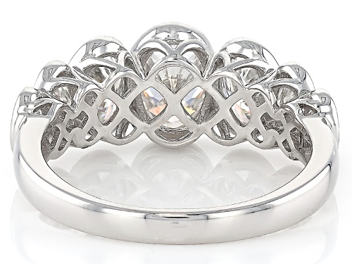 Pre-Owned MOISSANITE FIRE® 2.72CTW DEW OVAL PLATINEVE® RING - Size 6