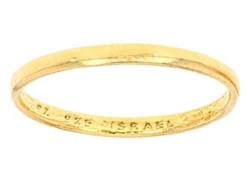 Pre-Owned Artisan Collection of Israel™ Sterling Silver, 14K Gold Over Silver, Rose Gold Over Silver - Size 6