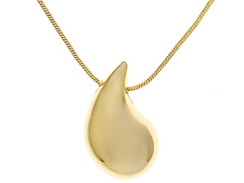 Pre-Owned Off Park® Collection, Gold Tone, Silver Tone, Hematine Tone Sculpted Teardrop Necklace Set