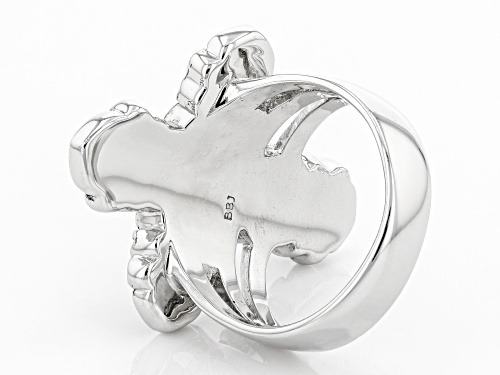 Paula Deen Jewelry™ Oxidized Rhodium Over Brass Filigree Cross Ring - Size 6