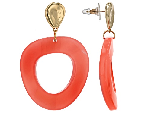 Paula Deen Jewelry™ Multi-Color Resin Gold Tone Set of 3  Earrings