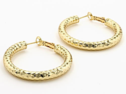 Pre-Owned Off Park® Collection, Gold Tone Set of 3 Hoop Earrings