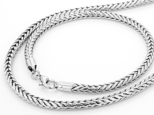 Pre-Owned Off Park ® Collection, Silver Tone 7 Necklaces and 7 Bracelets Jewelry Roll Chain Set