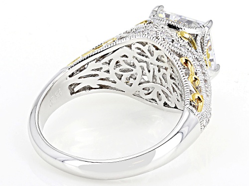 Pre-Owned Vanna K ™ For Bella Luce ® 5.96ctw Platineve ™ And Eterno ™ Ring (4.02ctw Dew) - Size 10