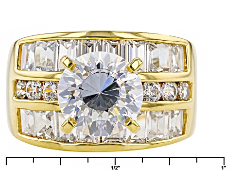 Pre-Owned Bella Luce ® Dillenium Cut 9.21ctw Eterno ™ Yellow Ring (5.55ctw Dew) - Size 8