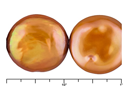 12-13mm Brown Cultured Freshwater Pearl Stretch Bracelet