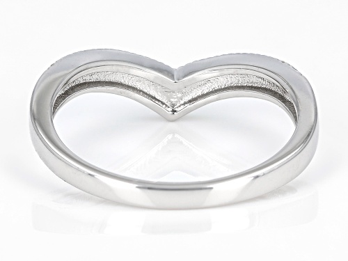 0.25ctw Marcasite, Black Rhodium Over Sterling Silver Ring - Size 8