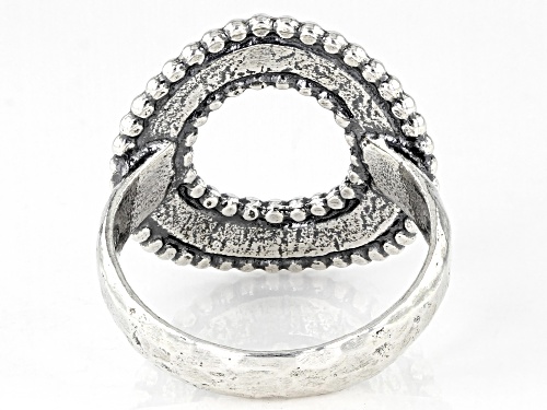 Artisan Collection of Israel™ Sterling Silver Beaded Circle Ring - Size 6