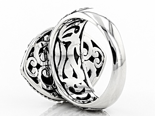 Artisan Collection Of Bali ™ Sterling Silver Marquise Filigree Ring - Size 7
