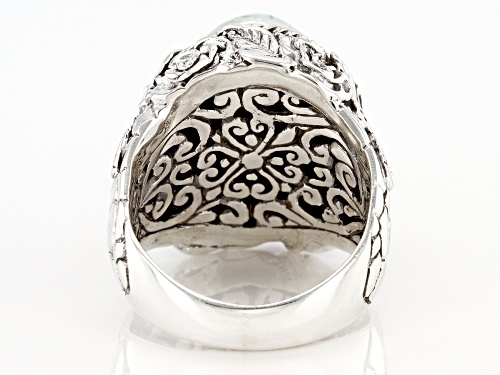 Artisan Collection of Bali™ Bali Blue™ Sterling Silver Butterfly Ring - Size 7