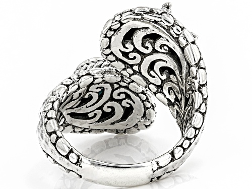 Artisan Collection of Bali™ Paraiba Color Apatite Silver Ring - Size 5