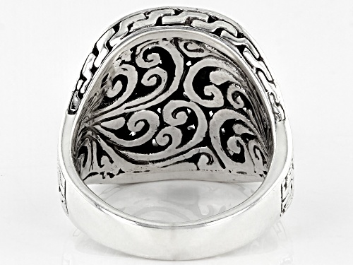 Artisan Collection of Bali™ Sterling Silver Chainlink Dome Ring - Size 8