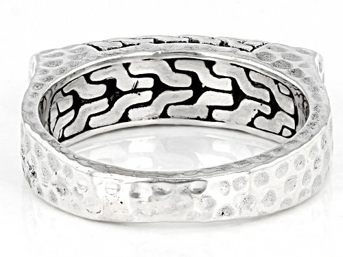 Artisan Collection of Bali™ Sterling Silver Chain Link Hammered Ring - Size 8
