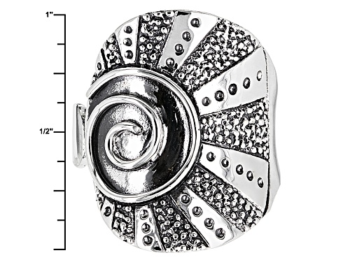 Southwest Style By Jtv™ Circle Of Life Sterling Silver Ring - Size 5