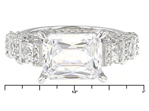 Tycoon For Bella Luce ® 7.33ctw Platineve® Ring (4.96ctw Dew) - Size 8